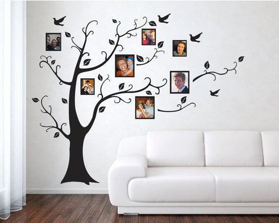 Download Items similar to Family Tree Wall Decal Sticker (SM or XL ...
