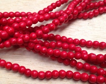 4mm Synthetic Howlite (G 403)
