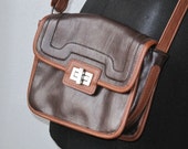 Vintage brown bag, brown bag, brown handbag, vintage, vintage bag, for her, women, gift idea, brown, womens bag, fashion, vintage fashion