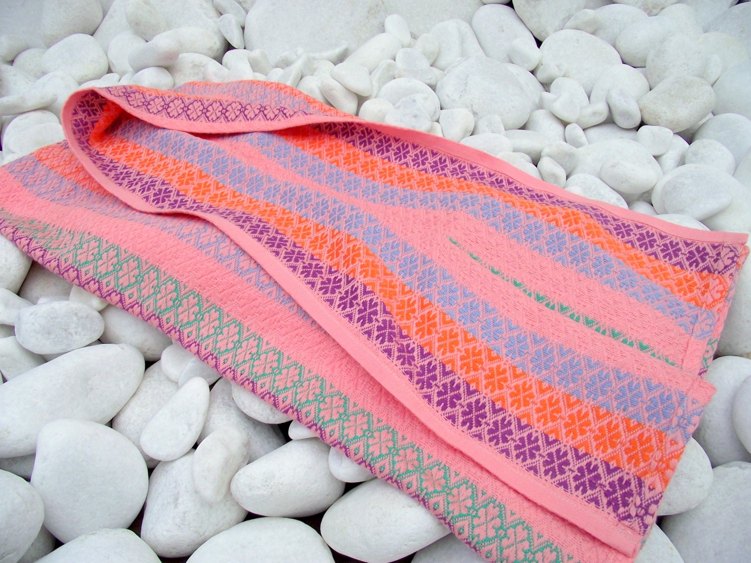 TTBabyWrapHand Woven Baby BlanketRainbow by TTBabyWrap on Etsy
