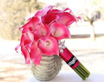 Popular items for calla lily bouquets on Etsy