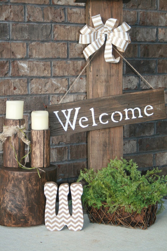 Rustic Welcome Sign 10