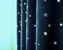 Evergreen Star Quilted Curtains NCU0DDK1729