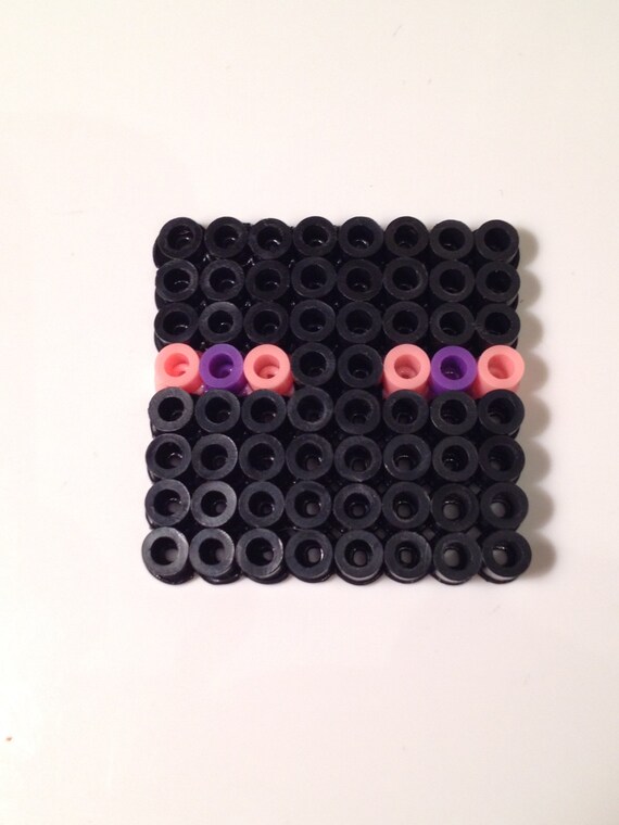 Items similar to Minecraft Enderman Perler Bead on Etsy