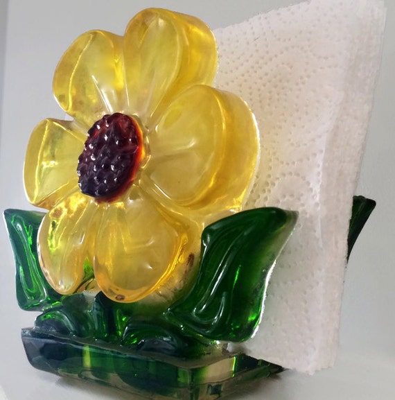 Lucite Napkin Holder at NCL Vintage on Etsy Lucite Napkin Holder