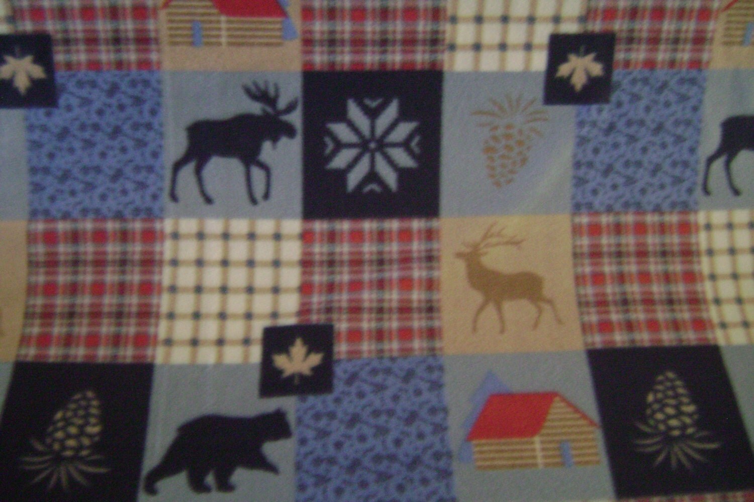 Canadian Double Sided Fleece Blanket