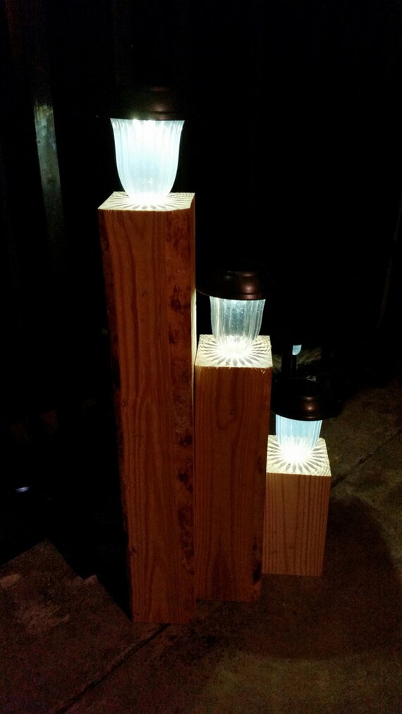 Items similar to 3-Tier Garden Solar Light on Etsy