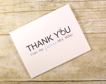 Popular items for thank you from the future mrs on Etsy