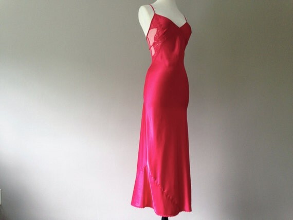 victoria secret satin gown