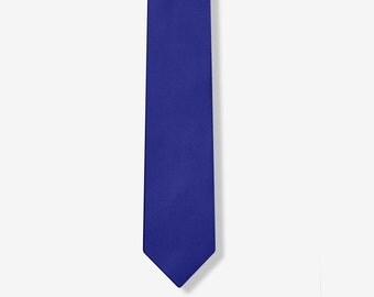 Royal Blue Skinny Tie. Royal Blue Tie. Handemade Tie. Mens Tie. Royal ...