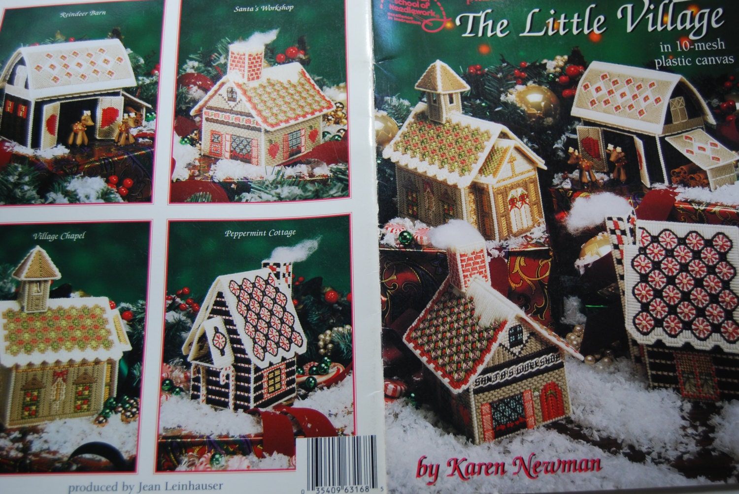 plastic-canvas-christmas-village-pattern-book-volume-3-1982