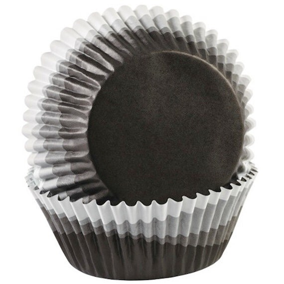 Black Ombre ColorCups Wilton Greaseproof Cupcake Liners Baking