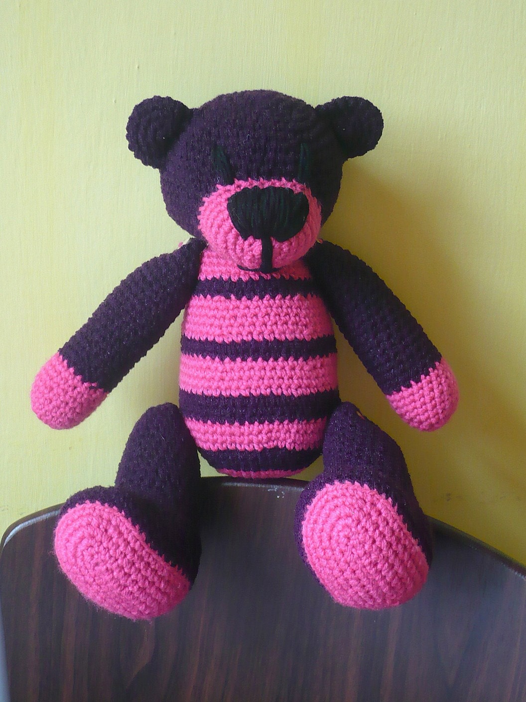 teddy bear violet