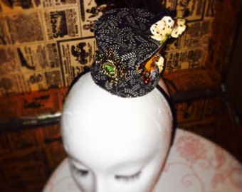 Hand made mini top hat, Under the Big Top