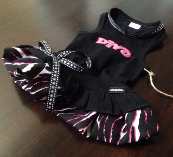 Diva Dog Dress by FetchDogFashions on Etsy