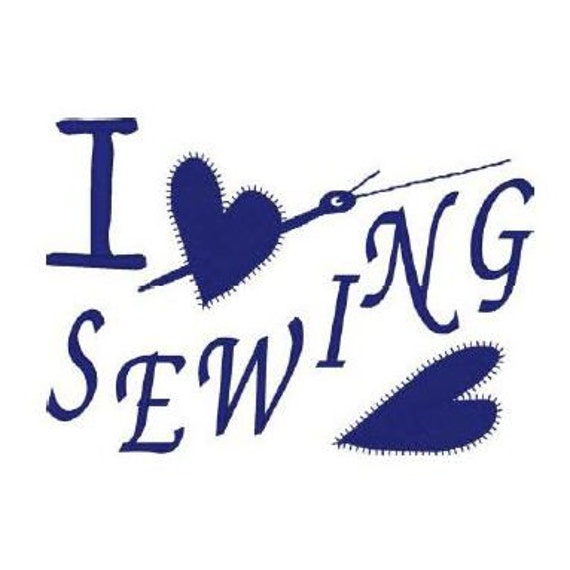 I love Sewing Machine Embroidery Design