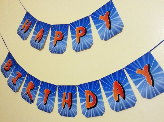 Naruto Party Happy Birthday Naruto Bunting Naruto Banner