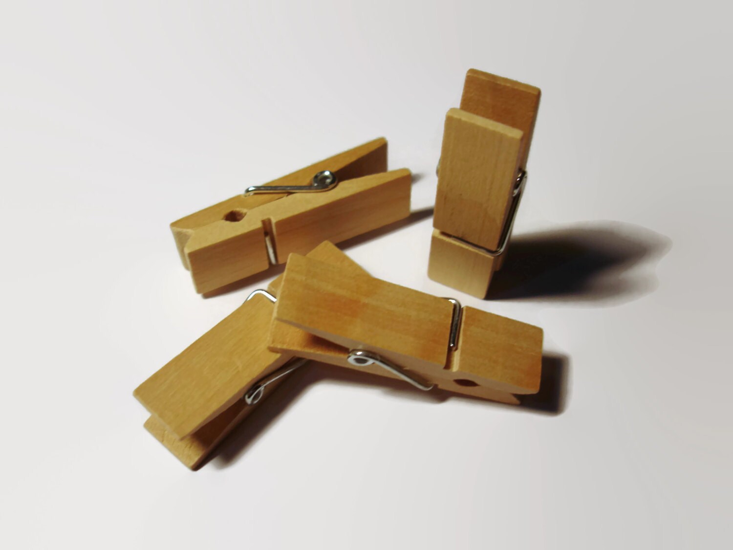 Cute Wooden Pegs Small Pegs Craft Supplies clothes by ShopToCreate