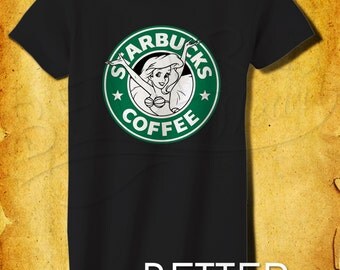 little mermaid starbucks shirt