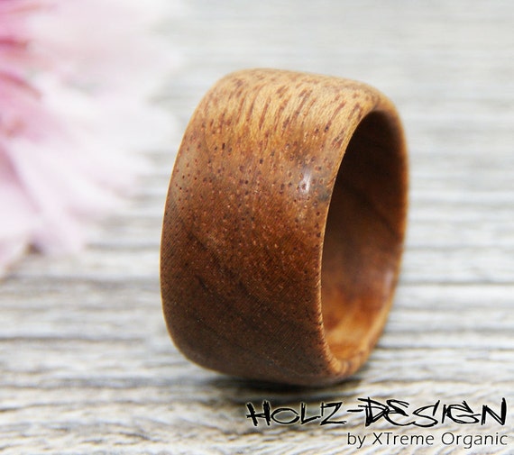 Items similar to Wide Wooden Ring custom wood finger rings 