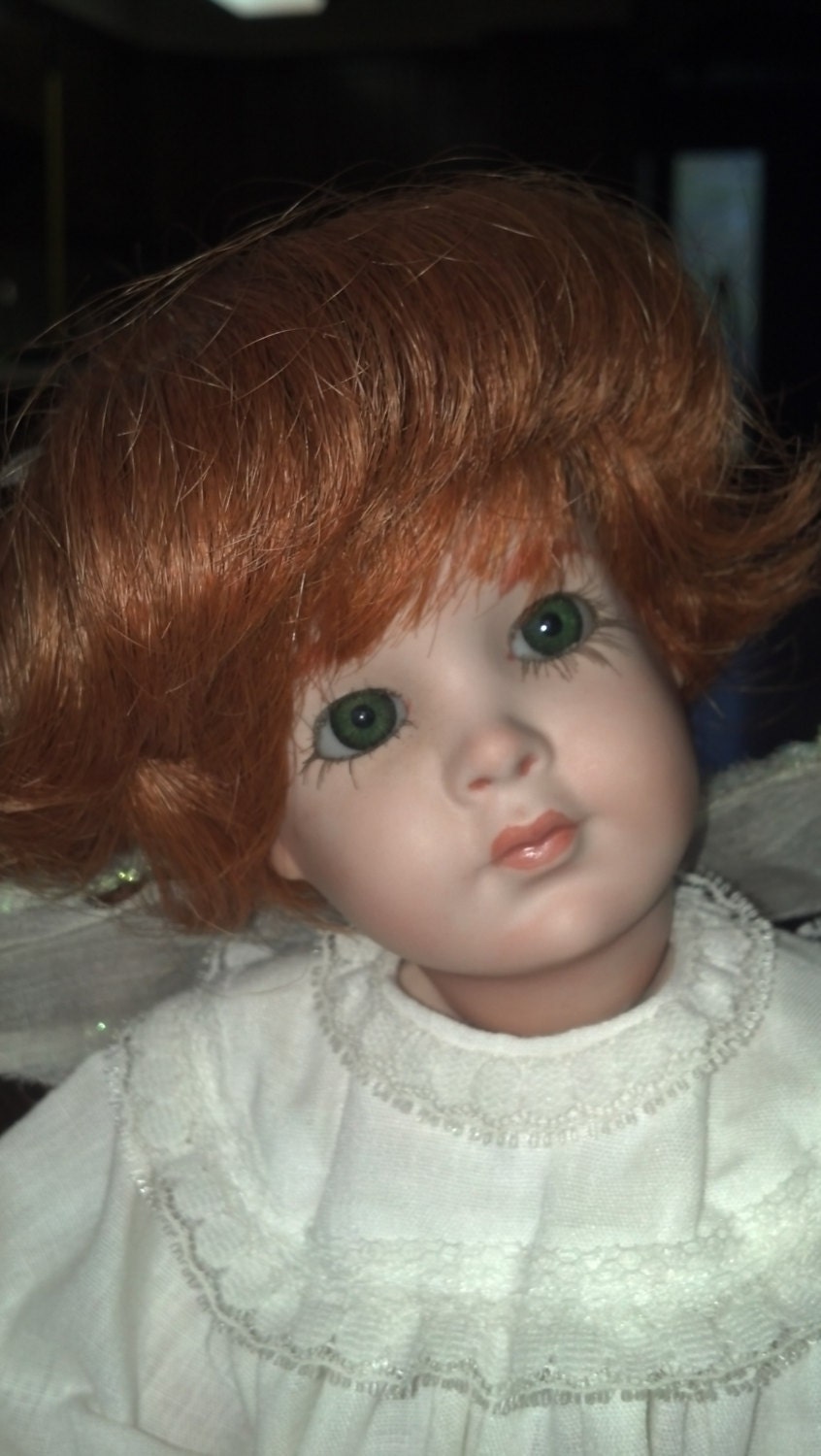 angel porcelain doll