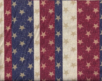 Stars and Stripes Glitter Curtain Valance