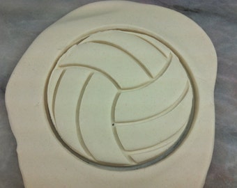 Volleyball Cookie Cutter - SHARP EDGES - FAST Shipping - Choose Your Own Size!