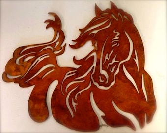 Metal Horse Wall Art horse metal art | etsy Metal Horse Wall Art horse metal art | etsy