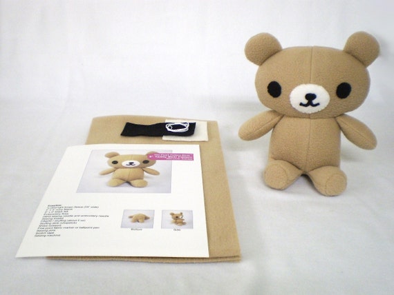 build your own bear no sew plush kit