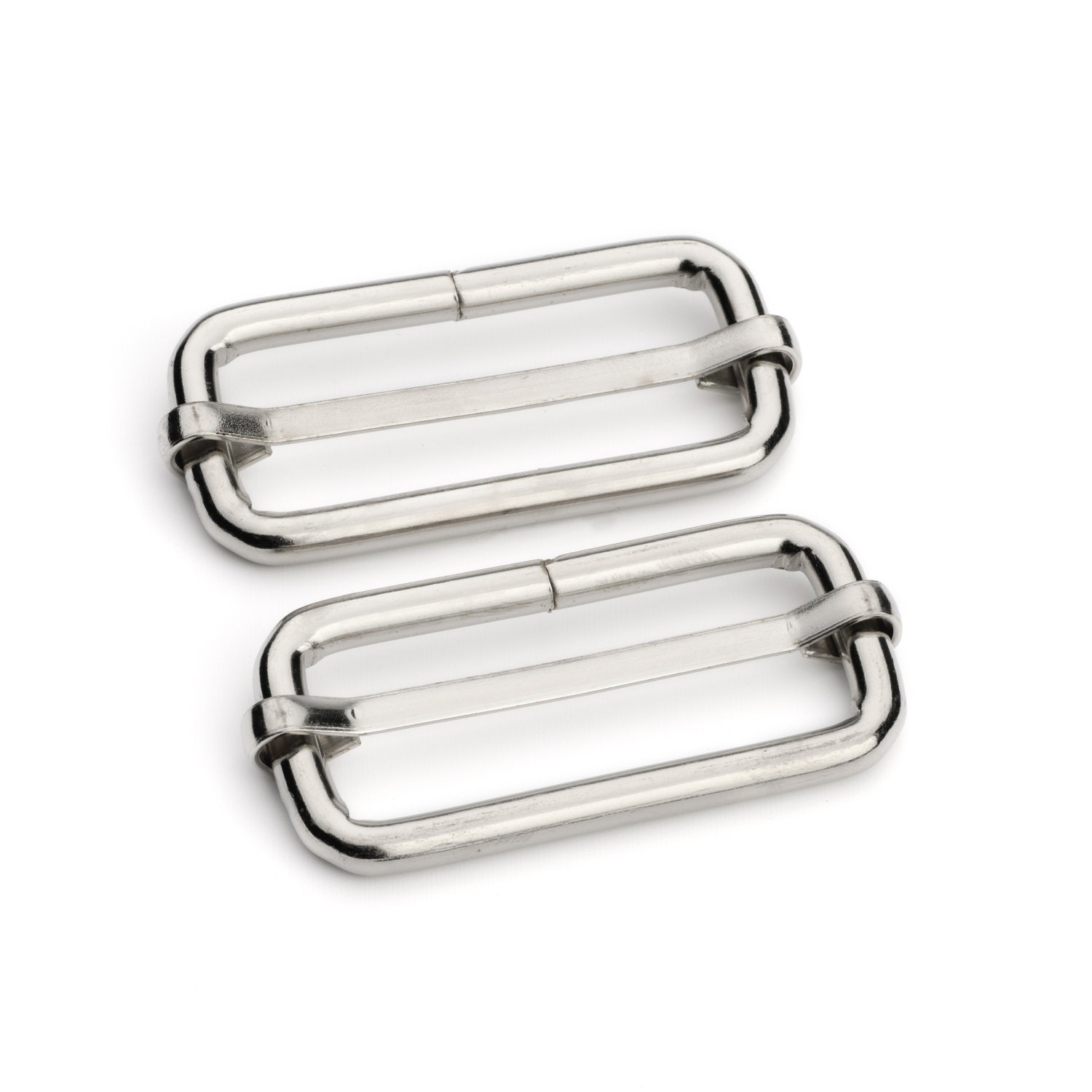 10pcs 1 1/2 Adjustable Slide Buckle Nickel Free