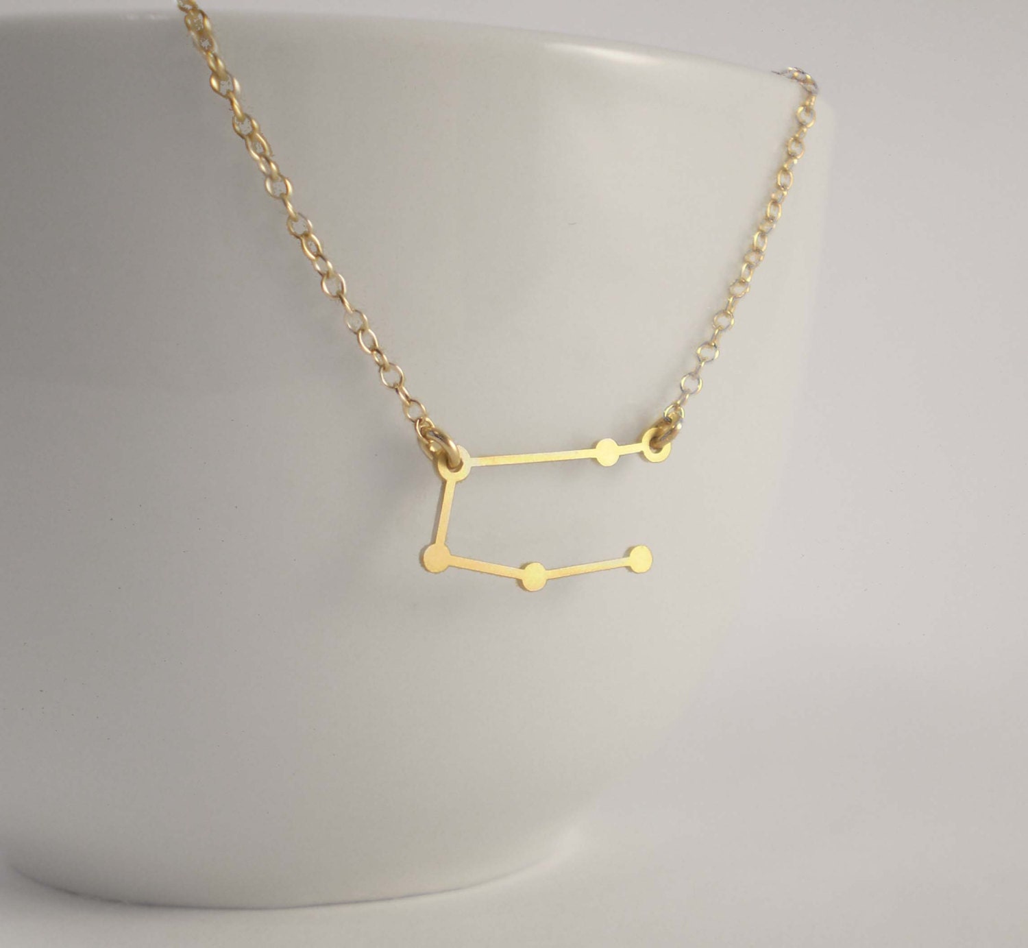 gemini zodiac sign astrology necklace constellation
