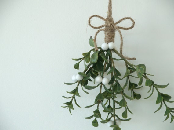 rustic mistletoe christmas decoration ornament felt rustic mistletoe christmas decoration ornament felt