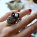 Crown of Petals Statement Ring