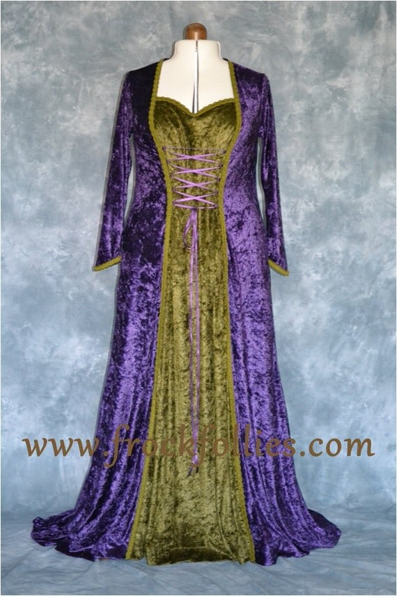 Medieval Dress Renaissance Gown Medieval Gown Robe