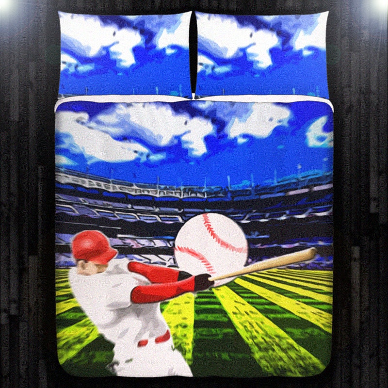 Baseball Duvet Cover Bedding Queen Size King Twin Blanket