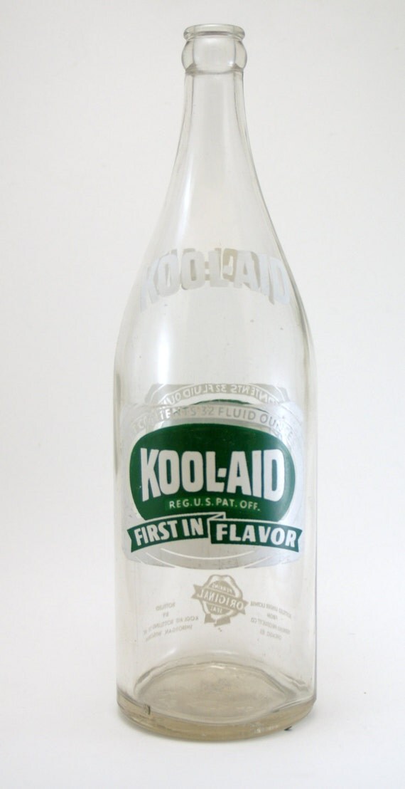 Vintage KoolAid Soda Bottle