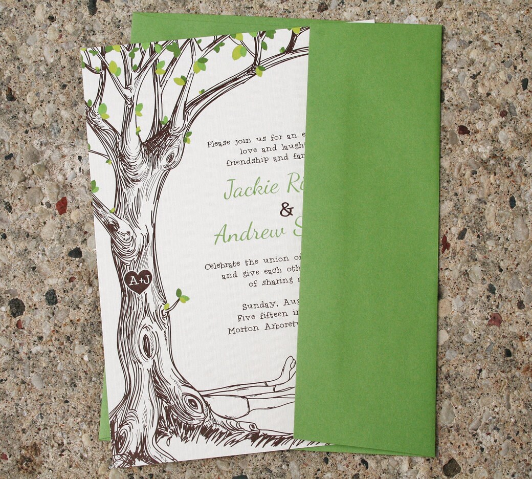 Giving Tree Wedding Invitations 10