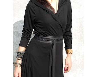 Black OBI Belt / Marcellamoda - MA0057