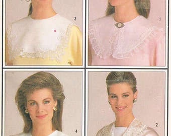 Simplicity Pattern No. 7995 - Misses' Set of Collars - One Size