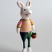 easter bunny pin