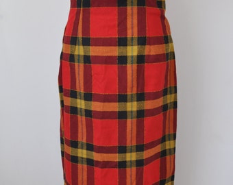 Items similar to Suede Pencil Skirt High Waist on Etsy