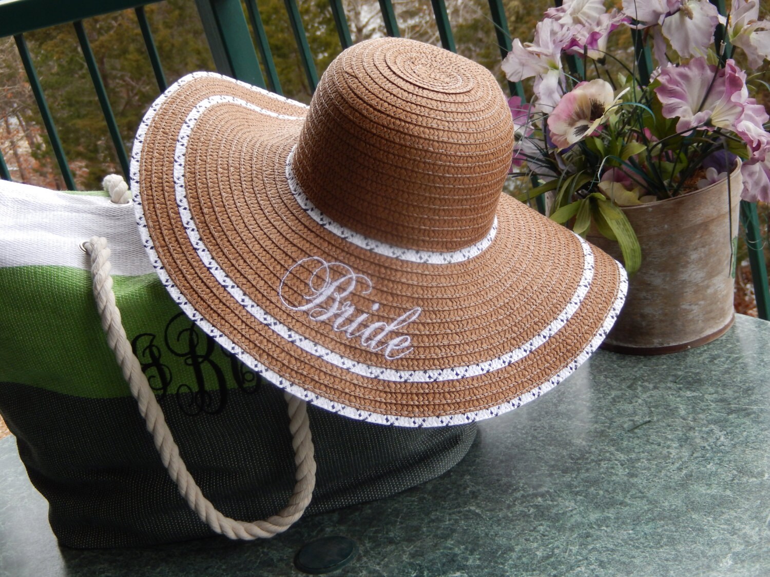 floppy hat wedding