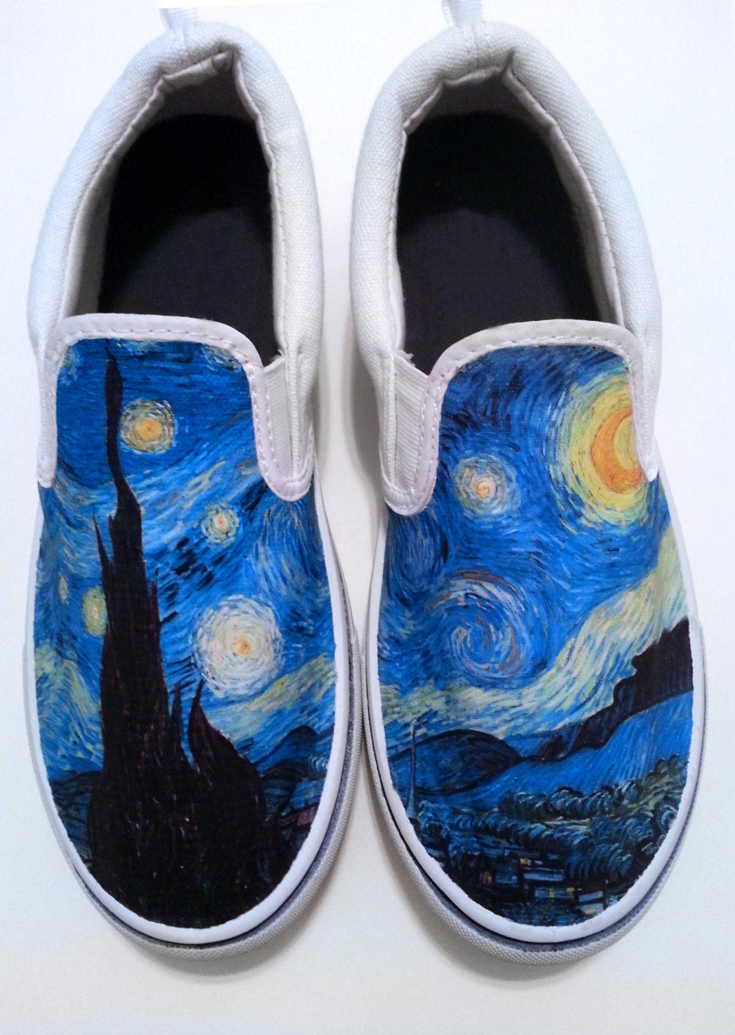 custom printed canvas shoes