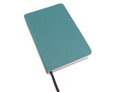 Turquoise Journal, Vegan Notebook,  Eighth-Page
