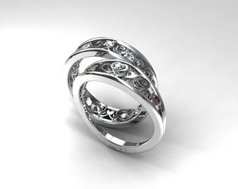 filigree wedding ring sets