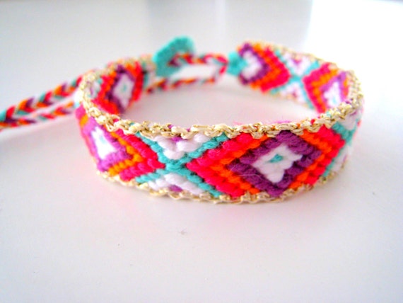 Friendship bracelet. Wayuu. Mexico bracelet. Handwoven