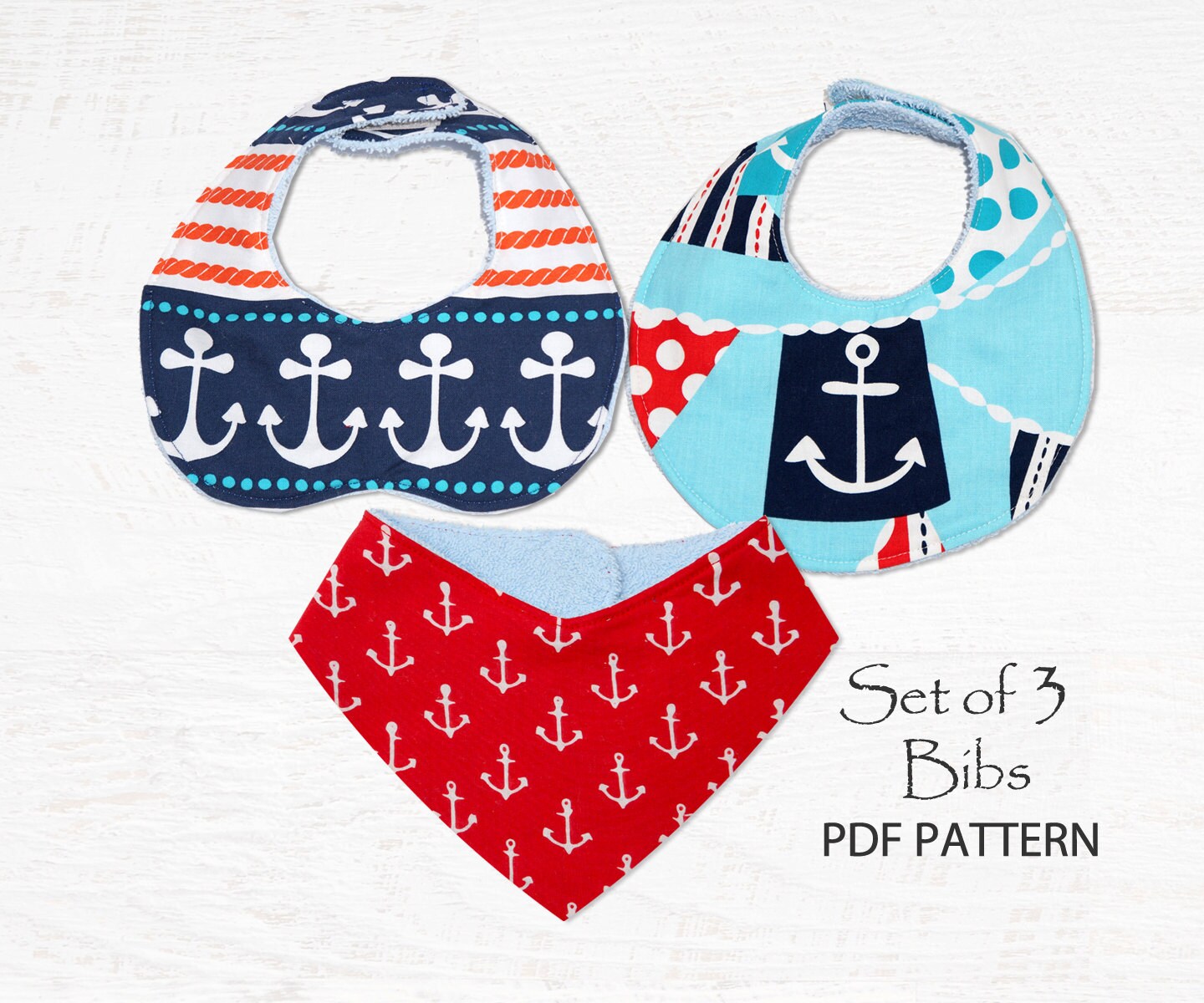 Bandana Bib Pattern Baby Bib Pattern Bib Patterns PDF