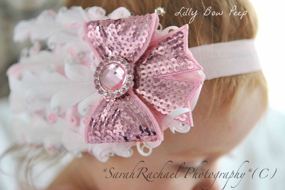 posh baby pink feather and bow children s headband items similar to headband pink fancy feather headband baby posh baby pink feather and bow children s headband items similar to headband pink fancy feather headband baby