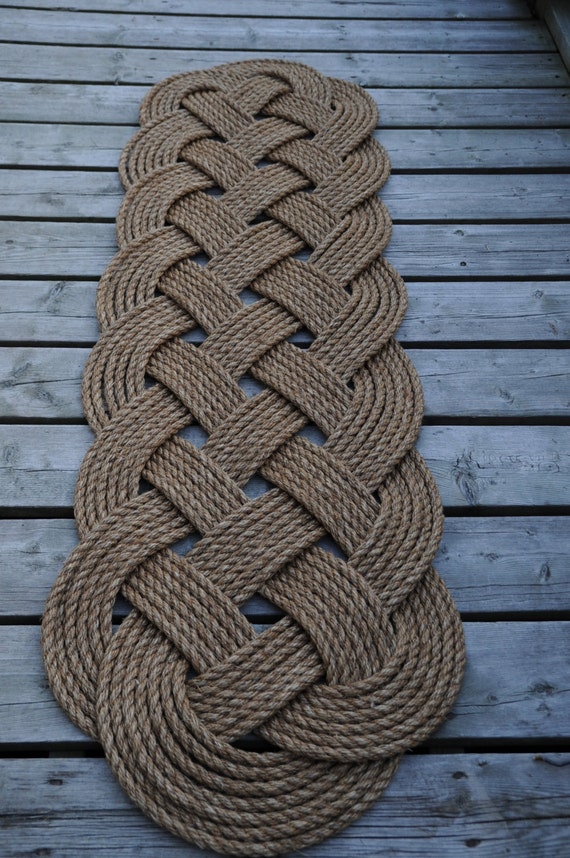 Larger Rope Rug Nautical Decor Nautical Rope Rug Patio