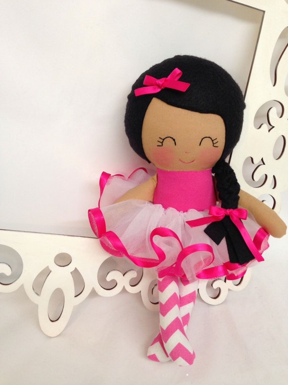 fabric ballerina doll